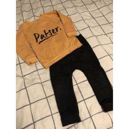 KMDB patser en harembroek kleren maken de baby 104 nieus