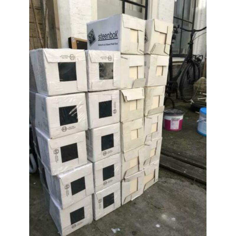 15 x 15cm zwart en creme keramische tegels