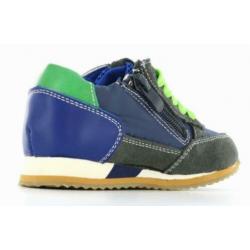 SHOESME maat 30 veter/rits blauw/grijs - gratis verzenden
