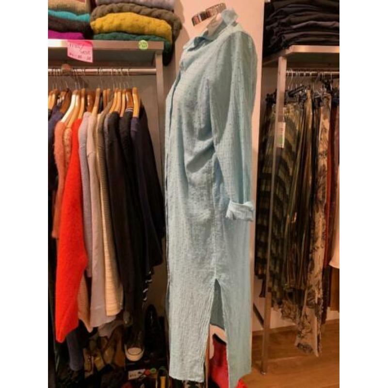LEI DRESS NADEGE **NEW** (X)S zomer jurk lang NU €69-TIEN