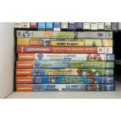 Ruim 60 dvd’s o.a van Disney, Nickelodeon en Pixar