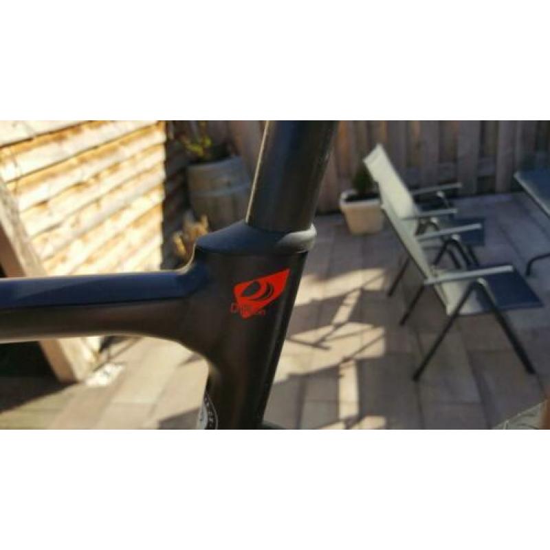 Een mooie giant tcx grevel bike.