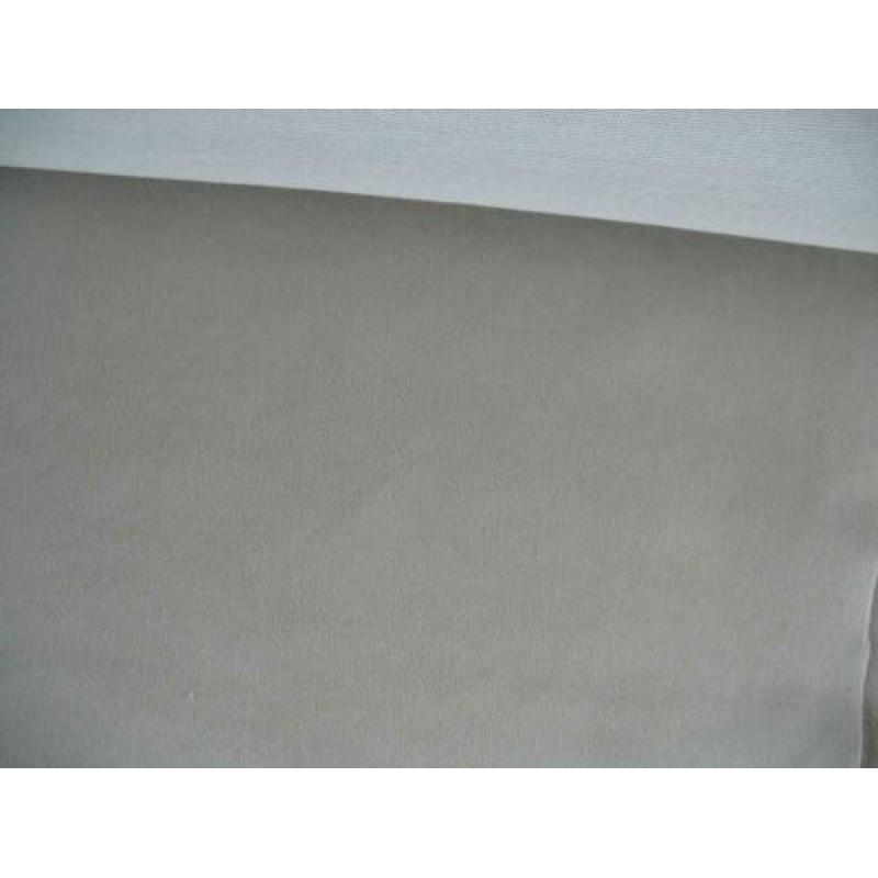 STOF VOOR DESIGN: 2 coupons Chivasso Kingham beige/grijs