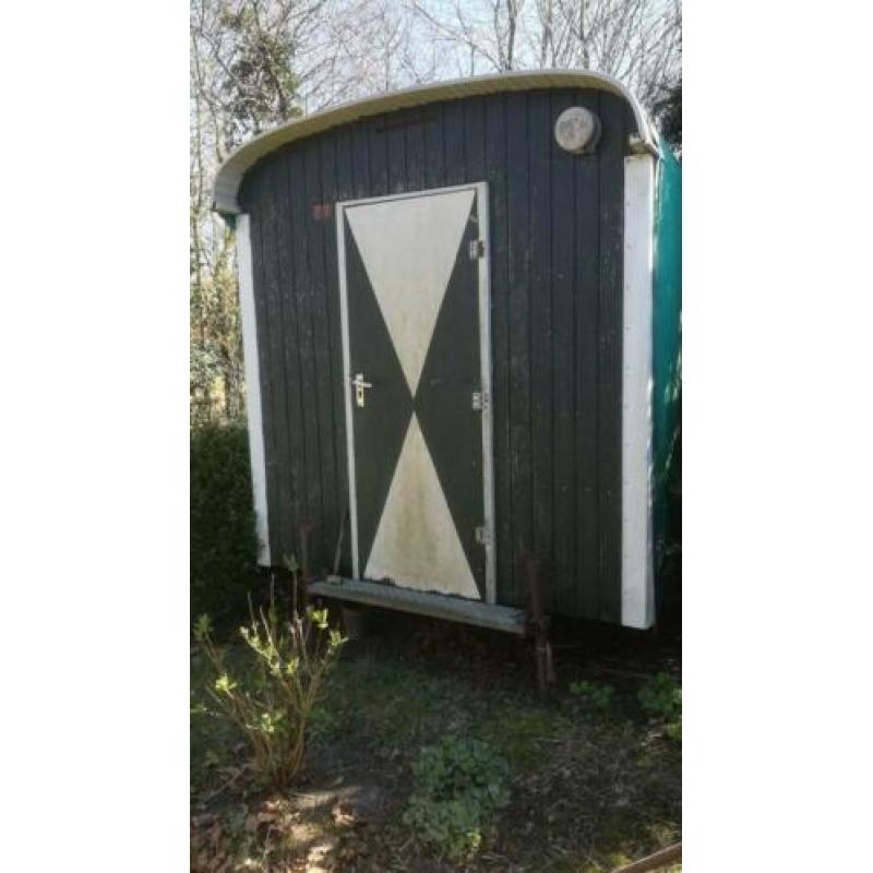 Te koop opknapper pipowagen schaftkeet of kippenhok