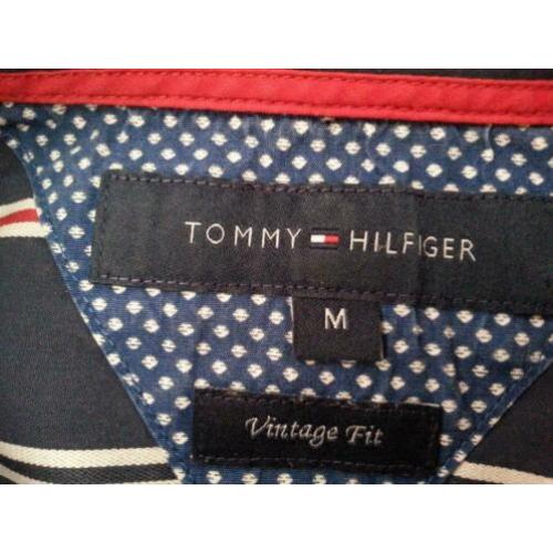 Tommy Hilfiger Overhemd met Blauwe kleur maat M
