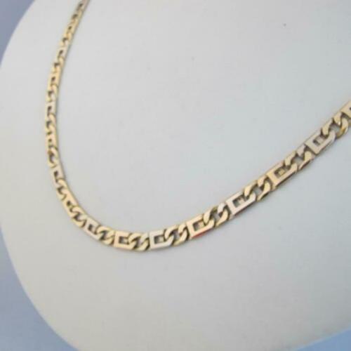 14 Karaat Gouden Gewalste Gourmet Ketting 769-G