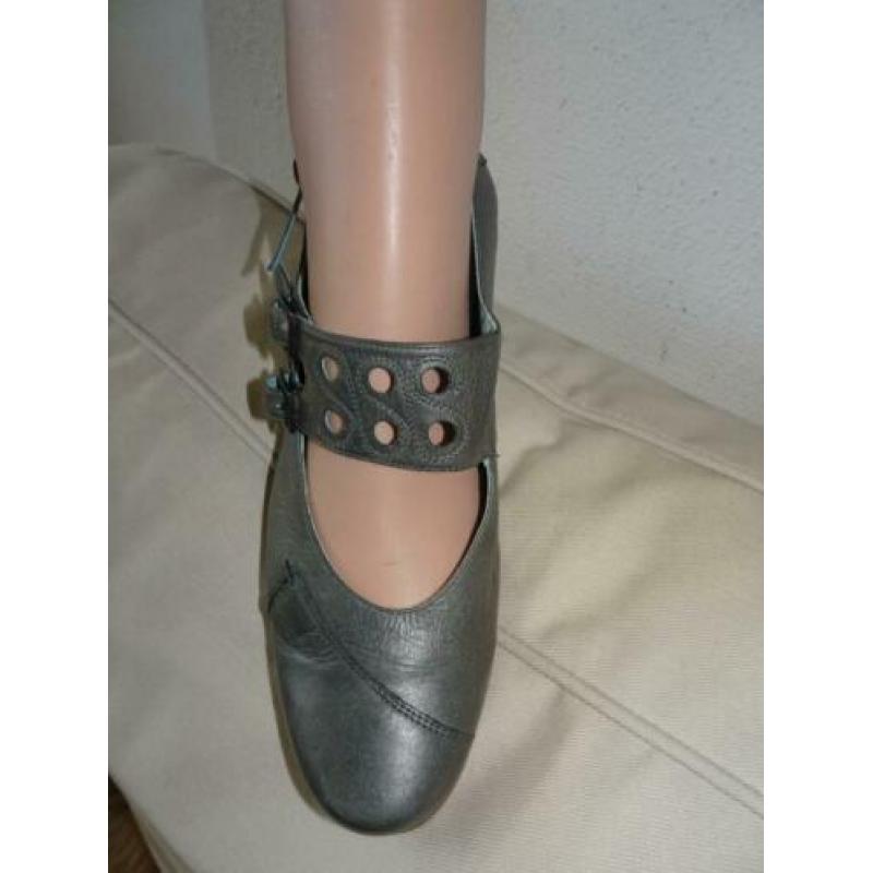 DUREA leren pumps LOS VOETBED maat 40 K