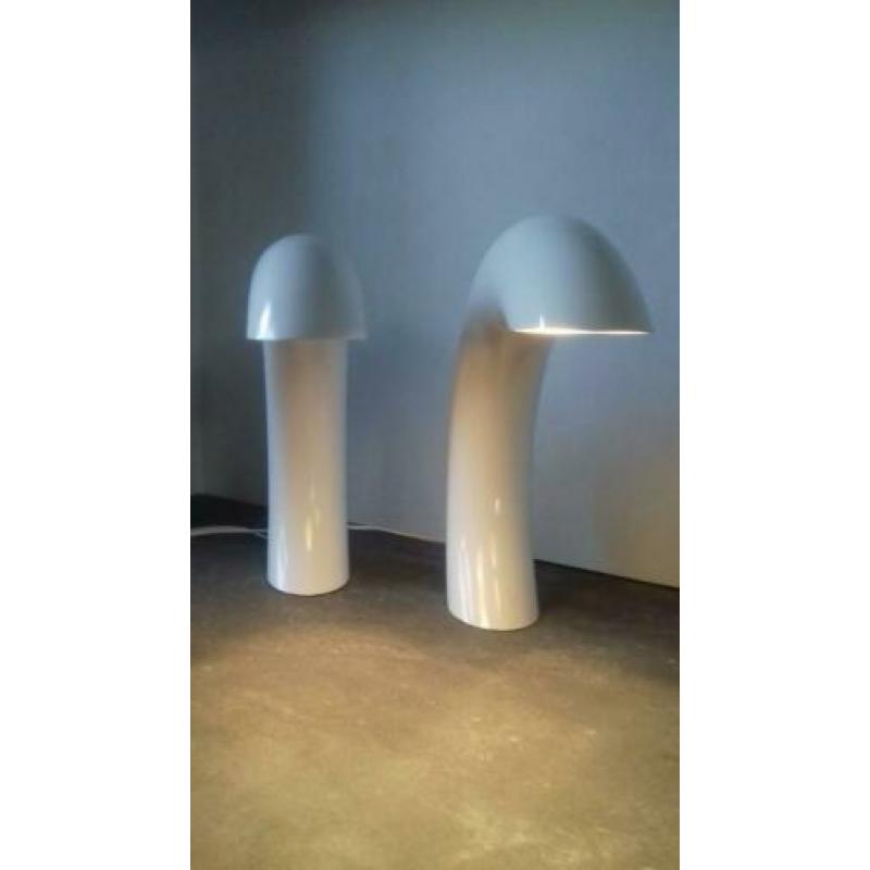 Retro vintage design lamp Georges Frydman 2 st. 60's.
