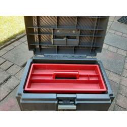 Kruk met gereedschapskist