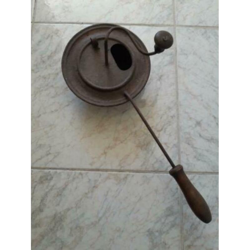 antieke koffiebrander