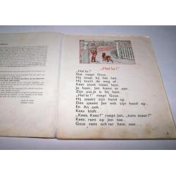 Vintage Lezen in de eerste klas dl. 6. De Vries/Bottema.Izgs