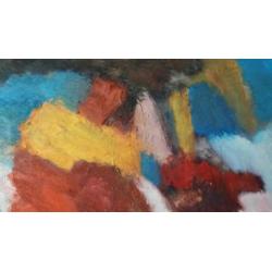 Abstract werk door Hans Pilmeyer ( Amsterdam 1934 - )