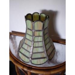 Antieke Glas In Lood Lampenkap