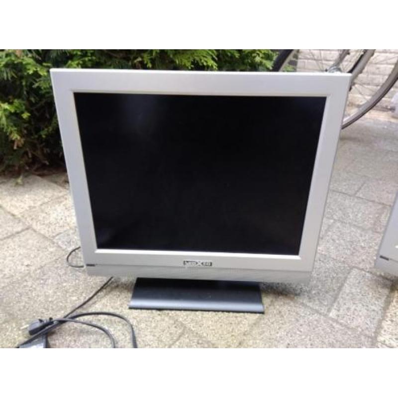 2x KEER KLEIN TV OF MONITOR GEBRUIKEN !!! werkende zien