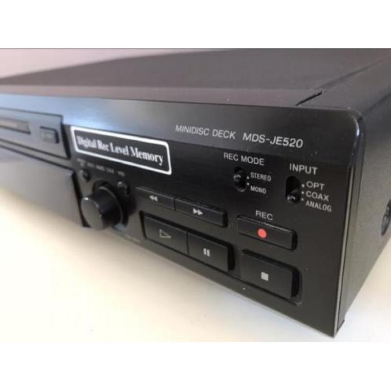 Sony MDS-JE520 minidisc deck
