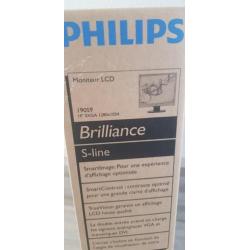 Philips lcd monitor 19inch beeldscherm Philipslcdmonitor