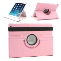 Roze 360 graden draaibare hoes iPad 2 / 3 / 4