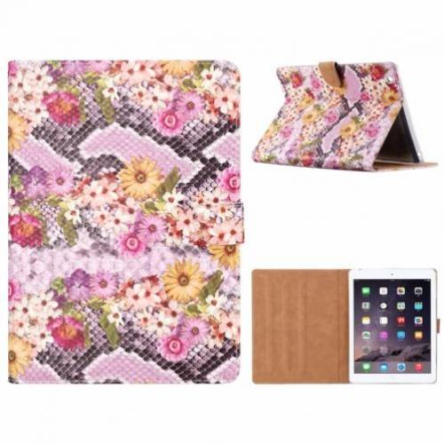 Ntech iPad 2 / 3 / 4 Margrietjes Design Booktype Kunstleer