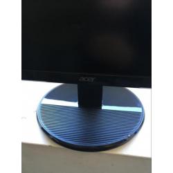 Te koop: Acer K242HYL (Zwart) monitor (23,8) 2 maanden oud