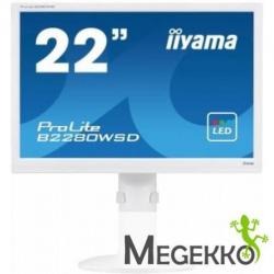 Iiyama ProLite B2280WSD-W1 22" Wit HD ready PC-flat panel