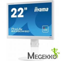 Iiyama ProLite B2280WSD-W1 22" Wit HD ready PC-flat panel