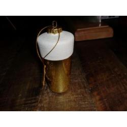 Amstel Bier Kerstglas voor in de kerstboom 11 bij 5 cm