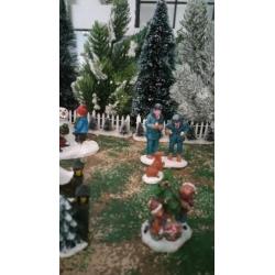 Kerstdorpversiering