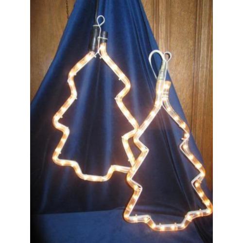 Dennenboom slangverlichting 2 stuks