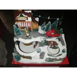 Kerst dorp huisje