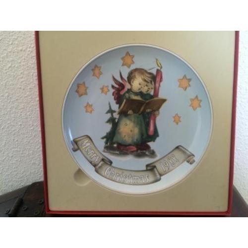 Hummel Collector Christmas Plate 1988 KERST