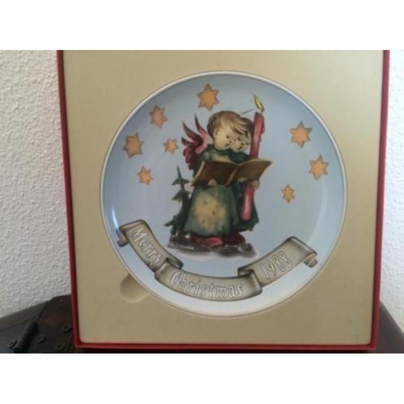 Hummel Collector Christmas Plate 1988 KERST