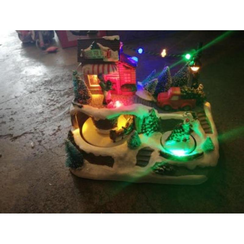 Kerst dorp huisje