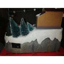 Kerst dorp huisje