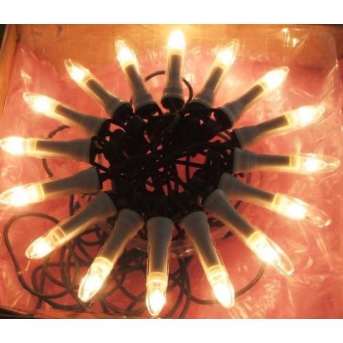 Vintage Kerstverlichting - 16 delige BUITEN kaarslampjes