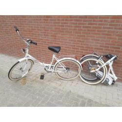 Te koop 2 vouwfietsen