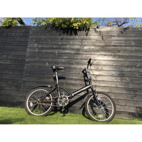 Zwarte vouwfiets van Rössler
