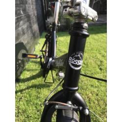 Zwarte vouwfiets van Rössler