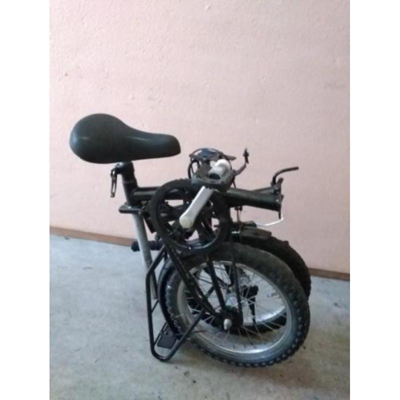 Vouwfiets 16 inch alles werkt prima