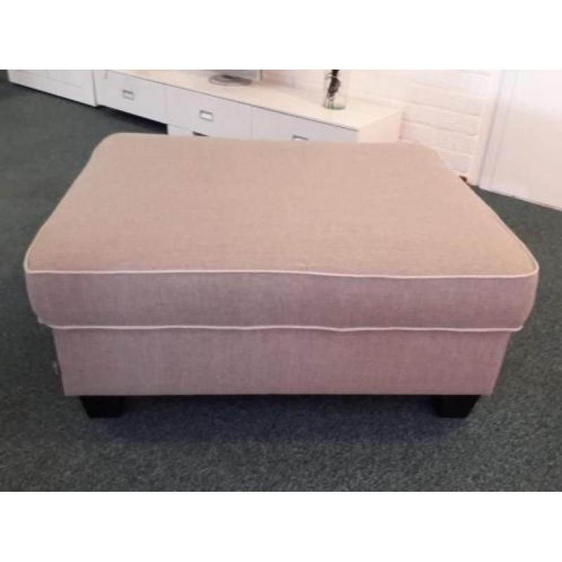 NIEUW!!! Grote hocker poef zand kleur