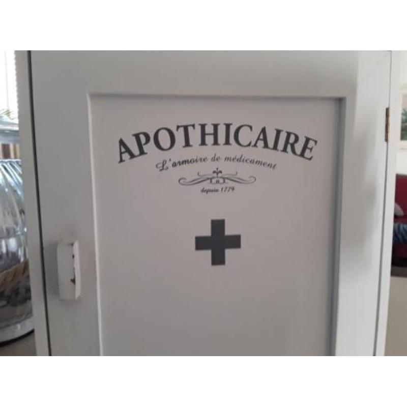 Medicijnkastje / Apothicaire / klein kastje / landelijk