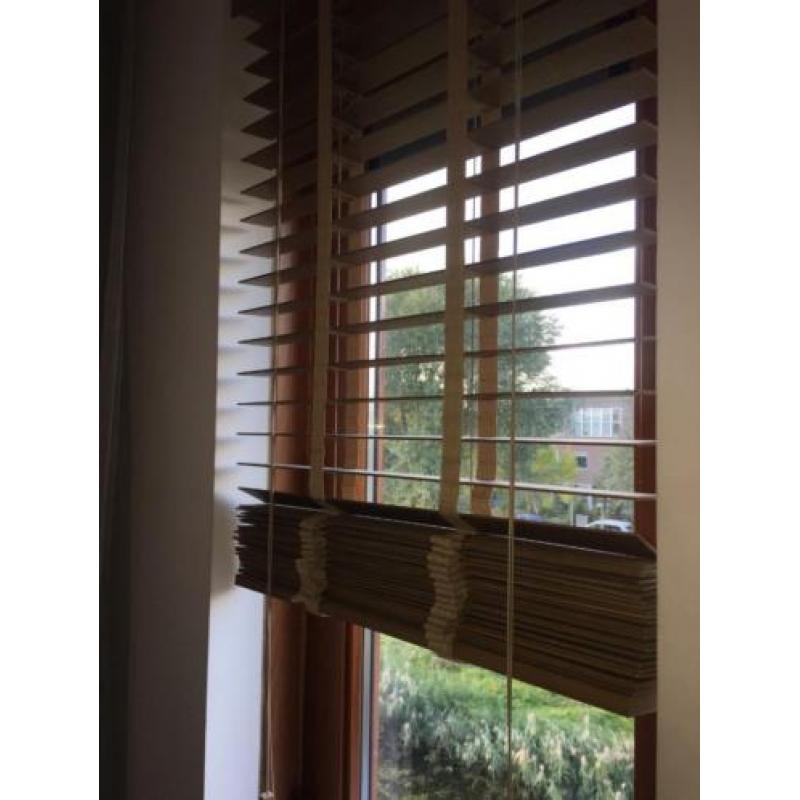 eiken houten jaloezie 60 cm