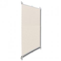 vidaXL Plisséjaloezie 50x100cm crème