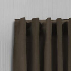 Lifa Living Gordijnen Donker Taupe Ringen - 150 x 250 cm