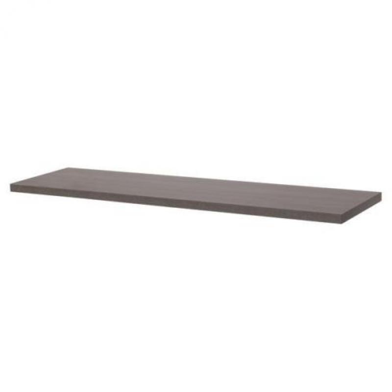 Saniclass TopPlaat 162x46cm rechthoek MFC Legno Antracite