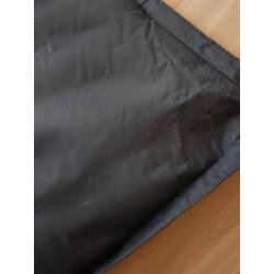 Fatboy zitzak donkerblauw + kleine zitzak