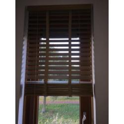 eiken houten jaloezie 60 cm