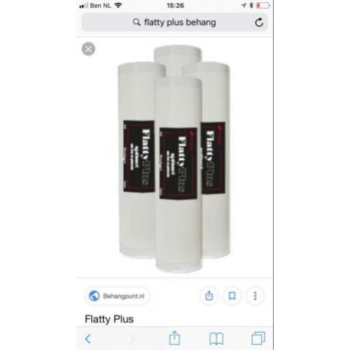 Intervos Flatty plus behang muren egaliseren gladde muren