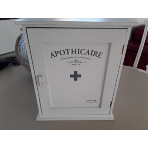 Medicijnkastje / Apothicaire / klein kastje / landelijk
