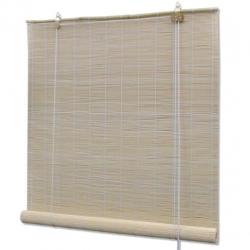 vidaXL Rolgordijn Bamboe 120 x 160 cm (Naturel)