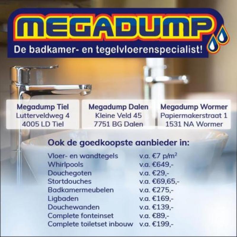Donn Toiletkraan Staand Gebogen Vierkant Chroom